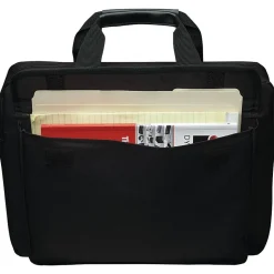 Manhattan Laptop Notebook, Black Polyester (438889)