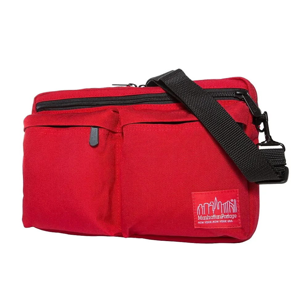 Manhattan Portage Albany Shoulder Bag, Red (1412 RED)
