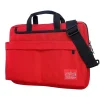 Manhattan Portage Convertible 13" Fabric Water Resistant Laptop Bag, Red (1731 RED)