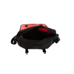 Manhattan Portage Delancey Fabric Casual Messenger Bag, Black (1466 BLK)