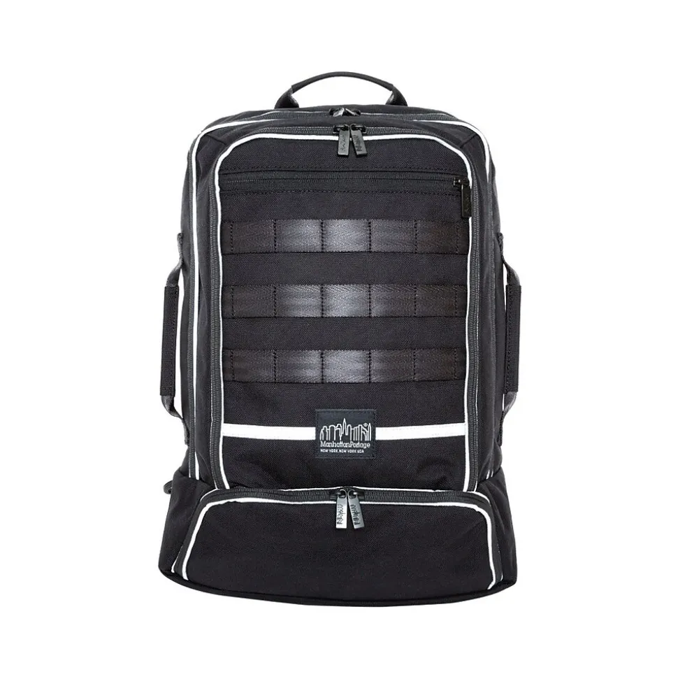 Manhattan Portage Driggs Backpack, Black (2310-BL BLK)
