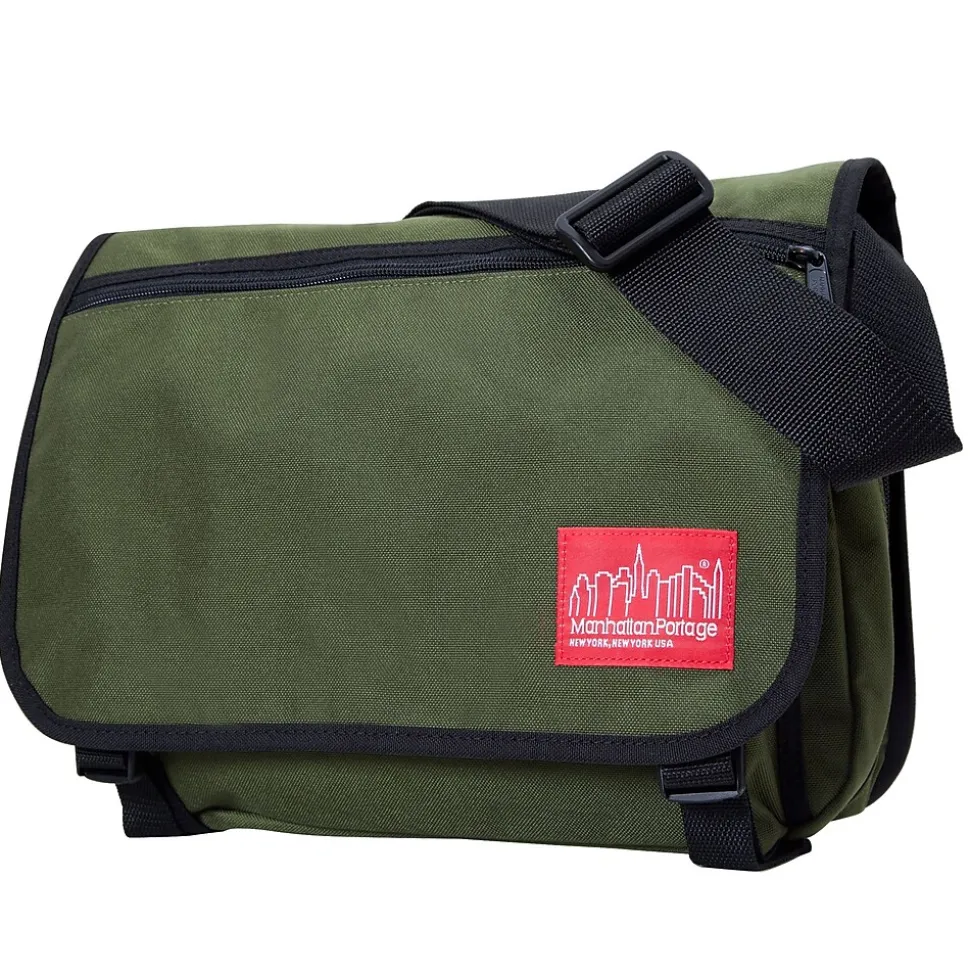 Manhattan Portage Europa Medium with Back Zipper And Compartments Olive (1439Z-C OLV)