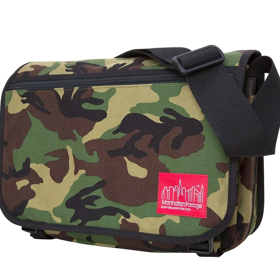 Manhattan Portage Europa Medium with Back Zipper And Compartments Camouflage (1439Z-C CAM)