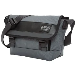 Manhattan Portage High Line Nylon Casual Messenger Bag, Gray (1441-BL GRY)