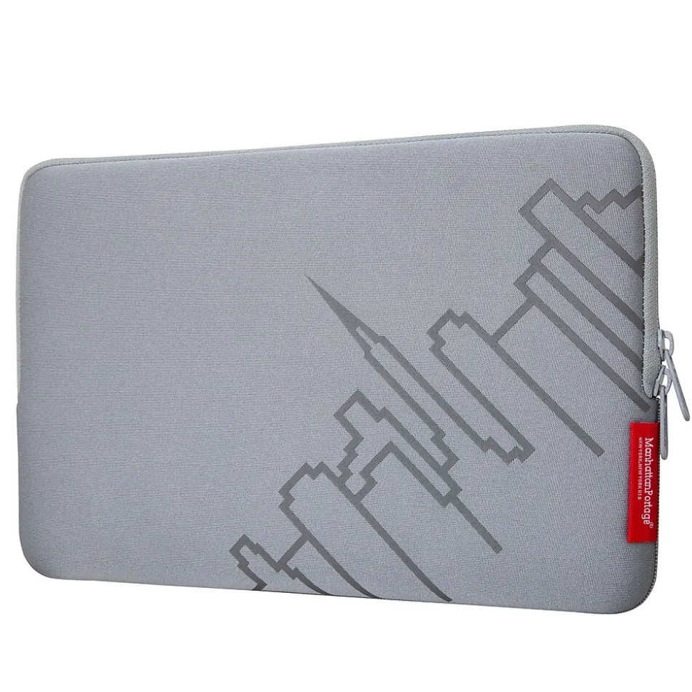 Manhattan Portage Macbook Air Skyline Sleeve 11" Silver (1051 SIL)