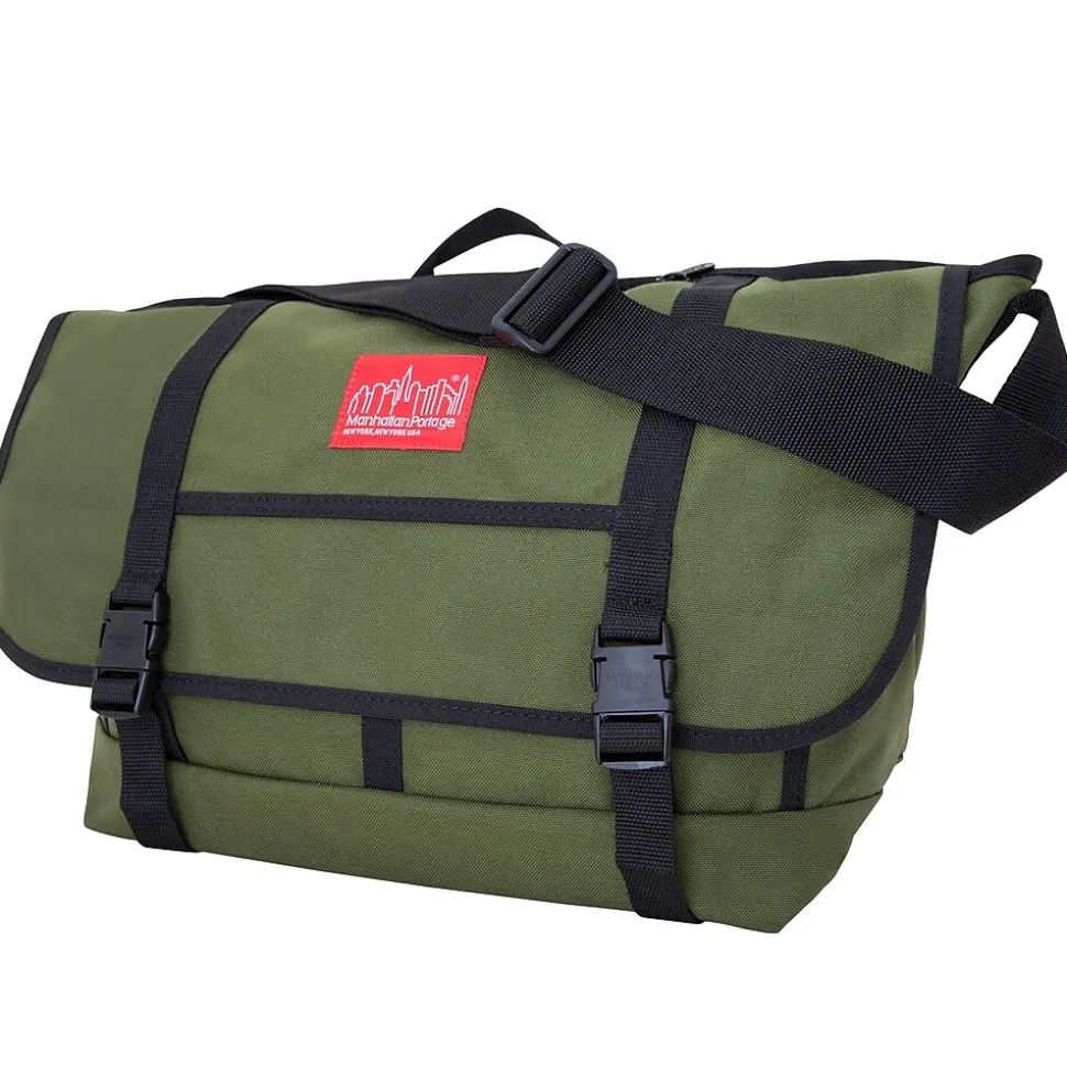 Manhattan Portage Ny Messenger Bag Large Olive (1607 OLV)