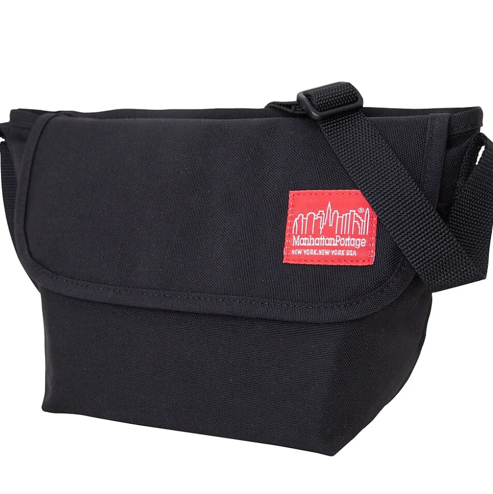 Manhattan Portage Nylon Messenger Bag (1603 BLK)