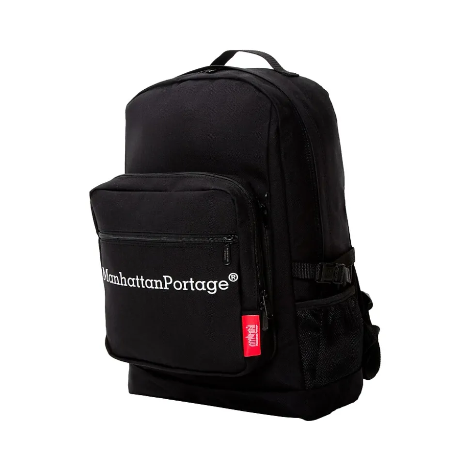 Manhattan Portage Red Label Graduate Backpack, Black (2214 BLK)