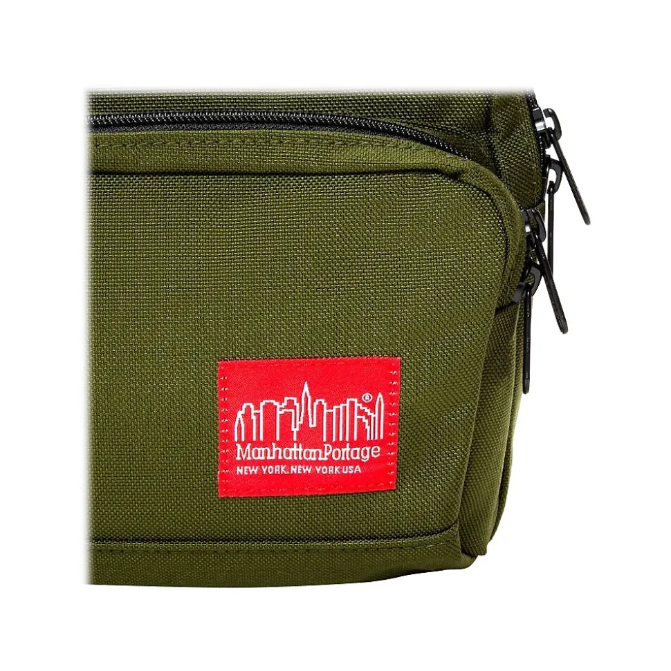 Manhattan Portage Shaw Fabric Casual Messenger Bag, Olive (1469 OLV)