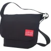 Manhattan Portage Vintage Messenger Bag Medium Black (1606V BLK)