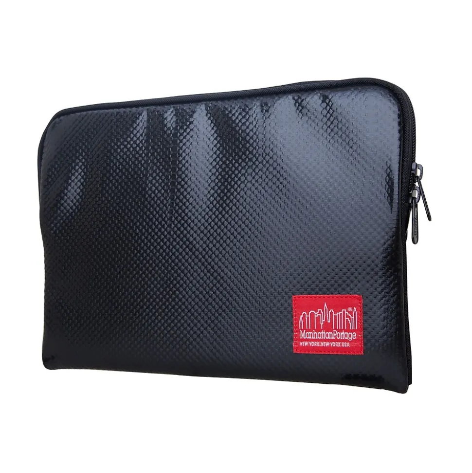 Manhattan Portage Vinyl Laptop Sleeve 10" Black (1031-VL BLK)