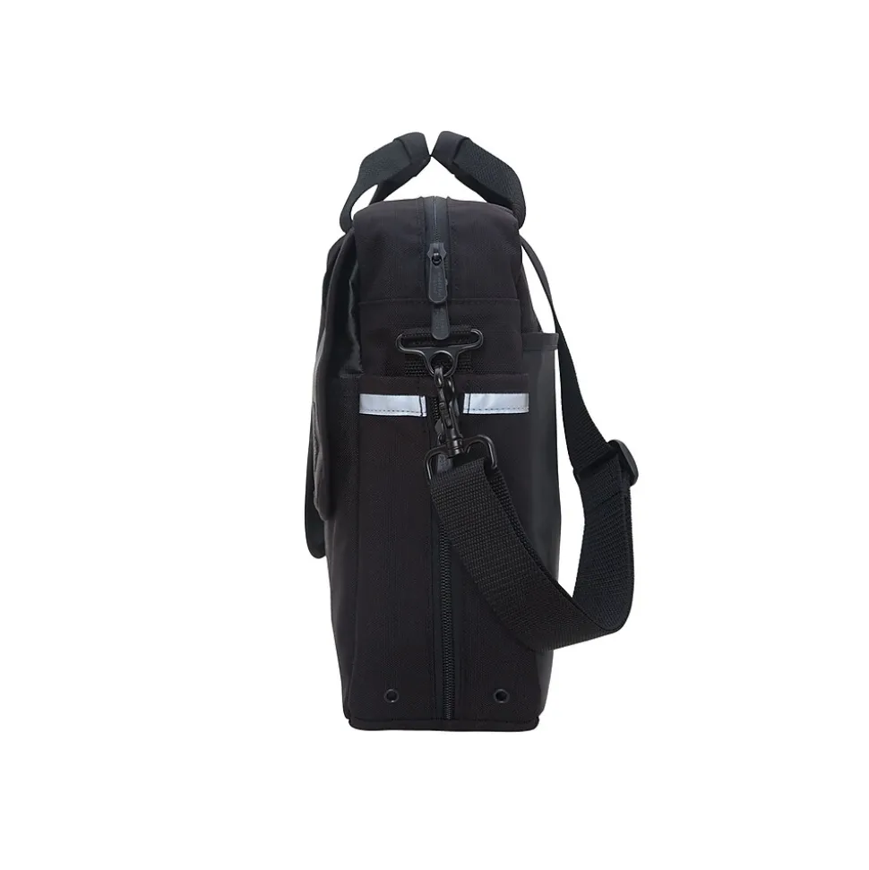 Manhattan Portage Webb Convertible Briefcase Black (1448-BL BLK)