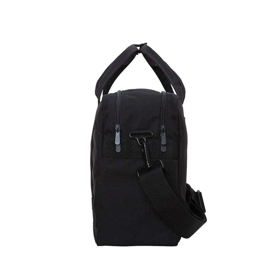 Manhattan Portage Yorkville 15" Fabric Laptop Bag, Black (1628-BL BLK)