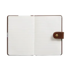 Martha Stewart Brown Faux Leather Journal (MS101P)