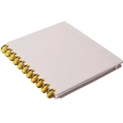 Martha Stewart Customizable Notebook, 9.5" x 11.38", Unruled, 60 Sheets, Blush (MS107T)