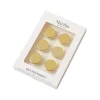 Martha Stewart Magnetic Clip, 0.86", Gold, 6/Pack (MS104M)