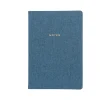 Martha Stewart Notebook, 6" x 8", Ruled, 128 Sheets, Navy (MS110K)