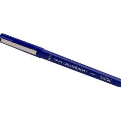 Marvy Uchida Calligraphy Pen Set, Ultra Fine, Blue Markers, 2/Pack (6504954a)