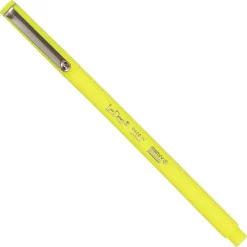 Marvy Uchida Le Pen Felt Pen, Fine Tip, Neon Yellow Ink, 2/Pack (76530913A)