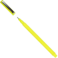 Marvy Uchida Le Pen Felt Pen, Fine Tip, Neon Yellow Ink, 2/Pack (76530913A)