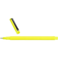 Marvy Uchida Le Pen Felt Pen, Fine Tip, Neon Yellow Ink, 2/Pack (76530913A)