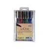 Marvy Uchida LePen Set B Permanent Marker, Micro Fine Tip, Assorted Inks, 10/Pack (430010B)