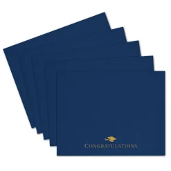 Masterpiece Studios Great Papers! Graduation Certificate Cover with Gold Foil, 12"H x 9.375"W, 5/Pack (2017047)