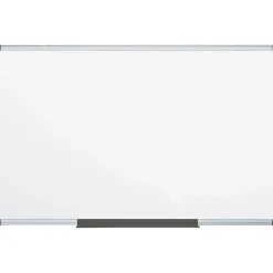 MasterVision Value Melamine Dry Erase Board, White, 96" X 48" X 3/4" (MA2112170MV)