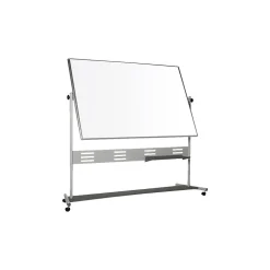 MasterVision Evolution Lacquered Steel Dry-Erase Whiteboard, Aluminum Frame, 6' x 4' (QR5507)