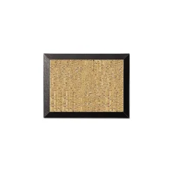 MasterVision Kamashi Cork Bulletin Board, Black Frame, 3' x 2' (SF0722581012)