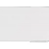 MasterVision Magnetic Dry-Erase Ruled Planning Board, Aluminum Frame, 6' x 4' (MA2794830)
