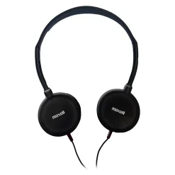 Maxell HP-100 Budget Stereo Headphones, Black, 2/Pack (MAX190319-2)