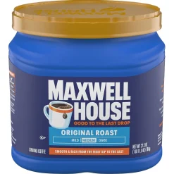 Maxwell House Original Roast Ground Coffee, Medium Roast, 27.5 oz (GEN09422)