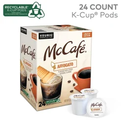 McCafe Affogato Coffee Keurig® K-Cup® Pods, Medium Roast, 24/Pack (5000380446)