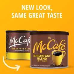 McCafe Breakfast Blend Ground Coffee, Light Roast, 30 Oz. (071526)