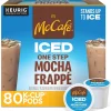 McCafe Mocha Frappe Iced Coffee Keurig® K-Cup® Pods, Medium Roast, 80/Carton (5000372394CT)