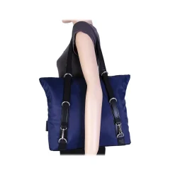 McKlein Dylan N Series Navy Nylon Tote, Medium (18487)