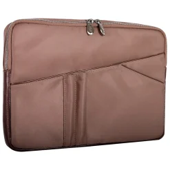 McKlein N Series AUBURN Nylon Laptop Sleeve for 15" Laptops, Khaki (18324)