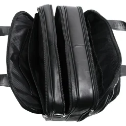 McKlein R Series, CHICAGO, Nylon, Patented Detachable Wheeled Laptop Overnight w/Removable Briefcase, Black (73585)