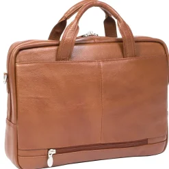 McKlein S Series Laptop Briefcase, Brown Leather (15484)