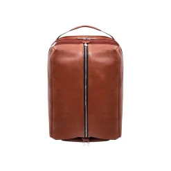 McKlein U Series South Shore Laptop Backpack, Brown Leather (18884)