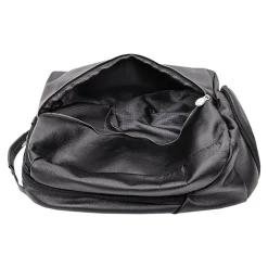 McKlein U Series South Shore Laptop Backpack, Black Leather (18885)