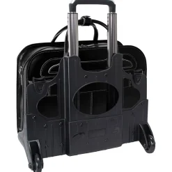 McKlein W Series Laptop Roller, Black Leather (94985)