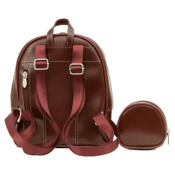 McKleinUSA ACADIA Mini Bow Backpack with Coin Purse, Red (99716)