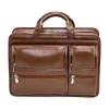 McKleinUSA Hubbard Leather Briefcase, Brown (88434)