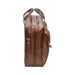 McKleinUSA Hubbard Leather Briefcase, Brown (88434)
