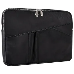 McKleinUSA N Series AUBURN Nylon Laptop Sleeve for 15" Laptops, Black (18325)