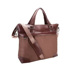 McKleinUSA N Series EASTWARD Nylon Slim Briefcase, Khaki (18394)