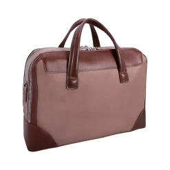 McKleinUSA N Series HARPSWELL Nylon Pocket Briefcase, Khaki (18564)