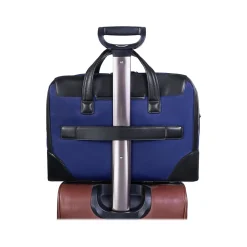 McKleinUSA N Series HARPSWELL Nylon Pocket Briefcase, Navy (18567)